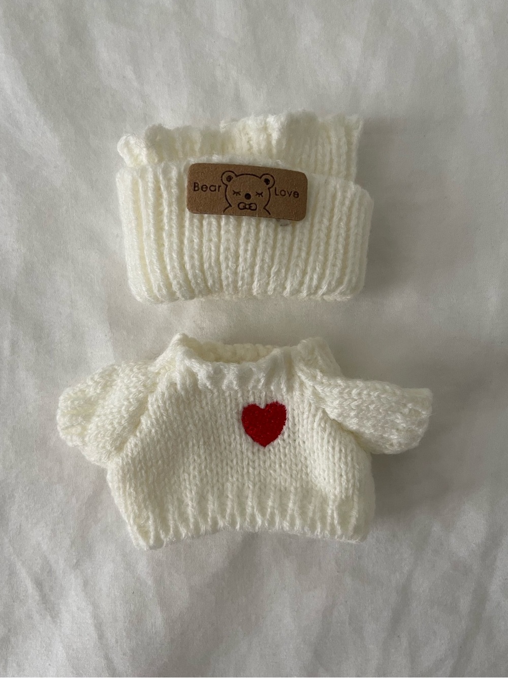 Sweater and hat for Labubu